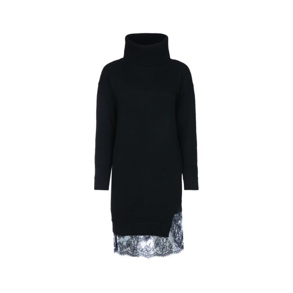 Ermanno Firenze Women Abito In Maglia Con Pizzo